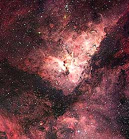 The Carinae Nebula; from HST.